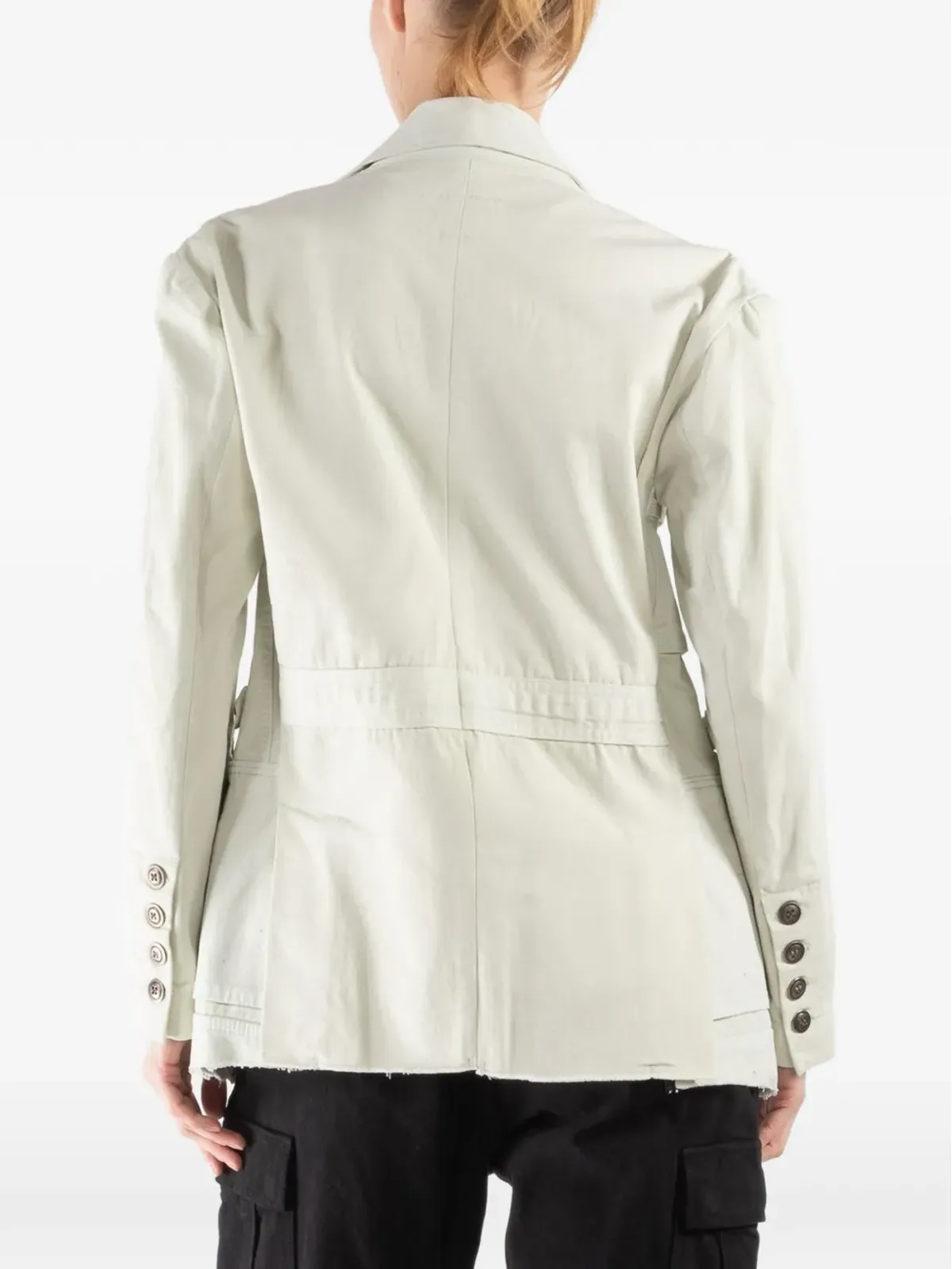 Greg Lauren Painters ダブルブレストコート - 画像3