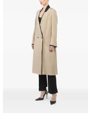 IBRIGU Juban kimono coat - Neutrals - サムネイル3