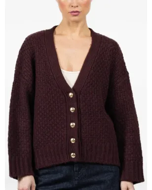 SABLYN Tisch C ボタン付きVネックカーディガン - サムネイル1