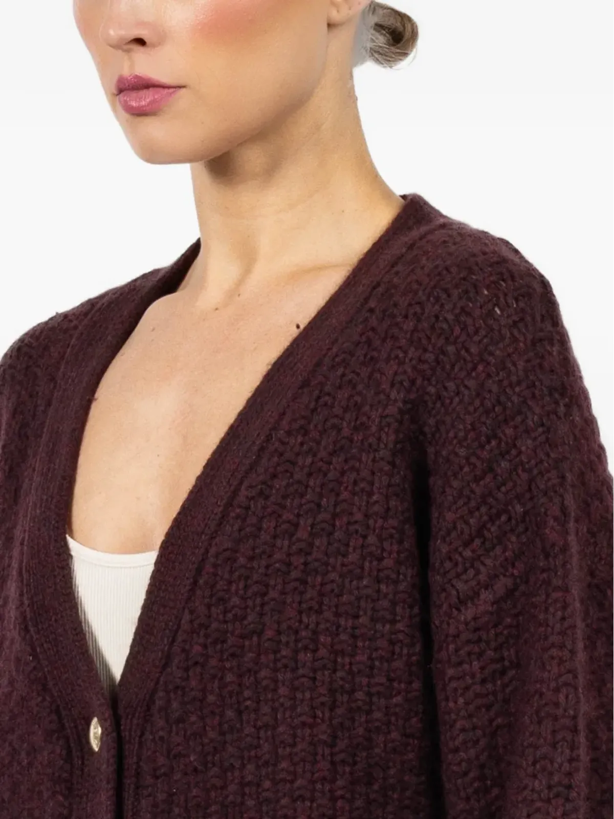 SABLYN Tisch C ボタン付きVネックカーディガン - 画像5