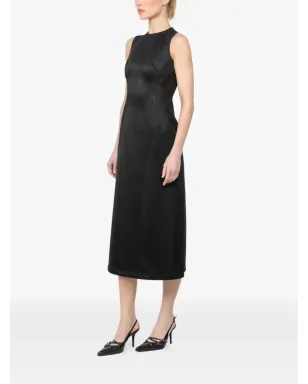 Shiro Sakai パネルドミディドレス ブラック - サムネイル3