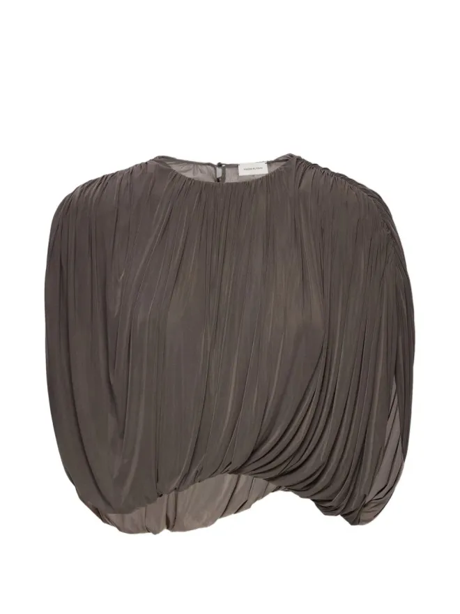 Magda Butrym Magda Butrym シャーリングトップの商品画像