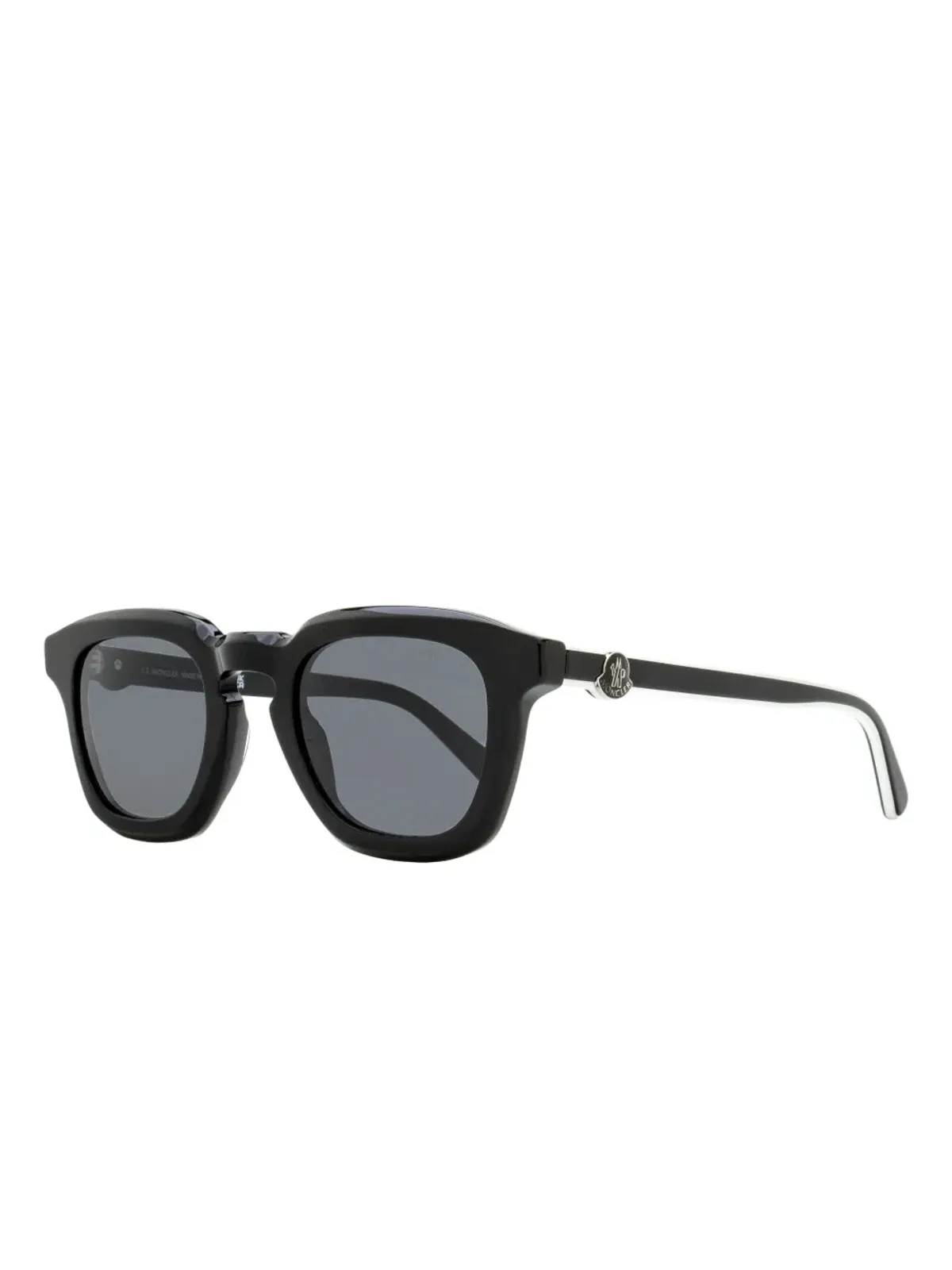 Moncler Eyewear 厚みのあるリムのスクエアサングラス - 画像2