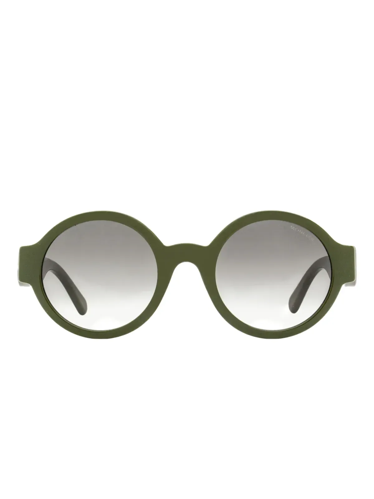 Moncler Eyewear ラウンドロゴサングラス - 画像1