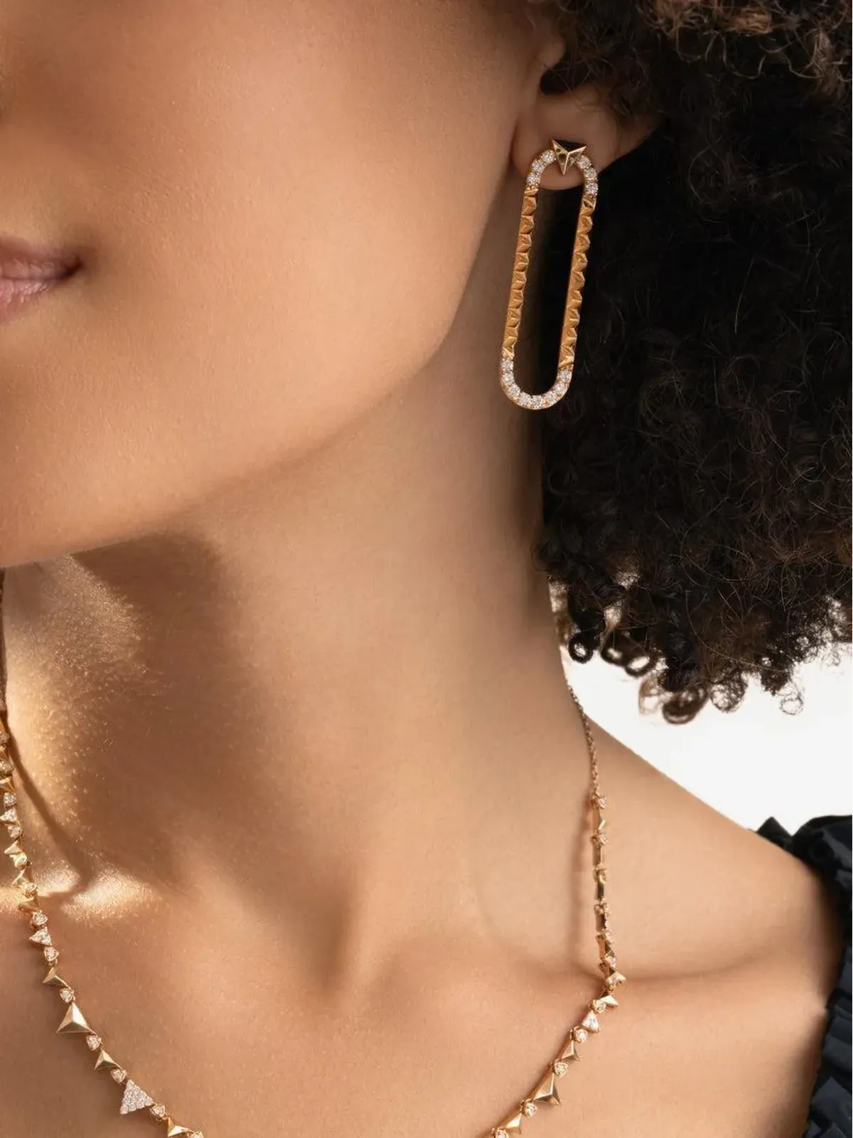 Alessa Jewelry ダイヤモンド イヤリング - 画像2