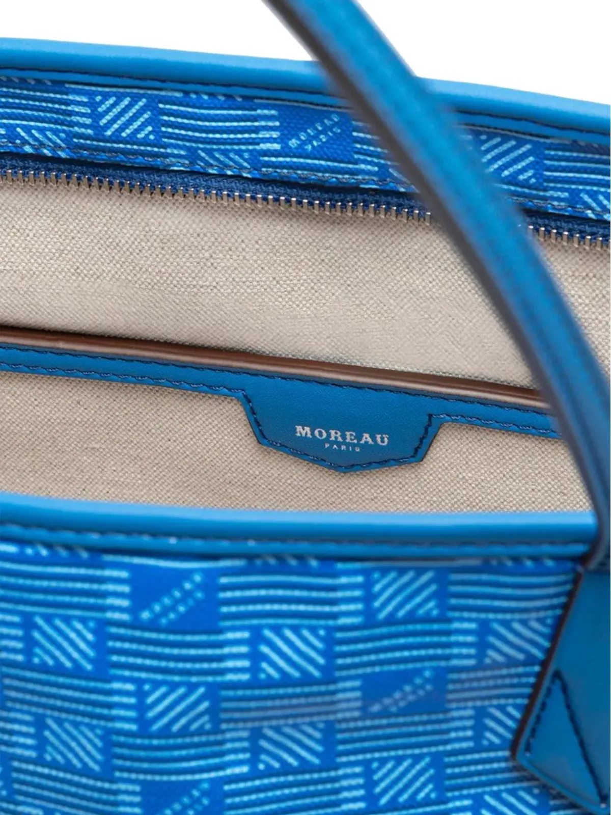 Moreau MM Saint Tropez ジップ柄トートバッグ - 画像3