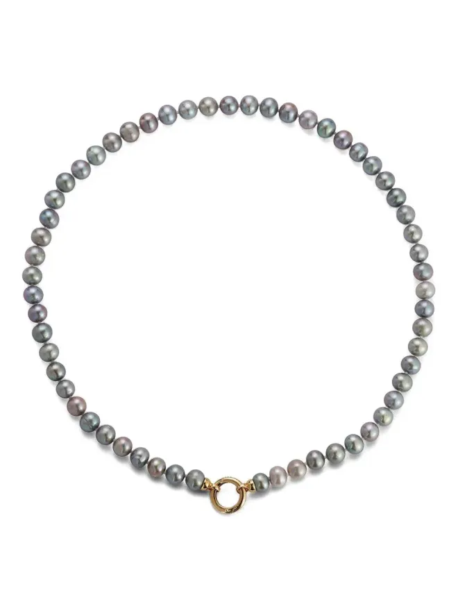 Storrow Jewelry Storrow Jewelry グレー淡水パール ネックレスの商品画像
