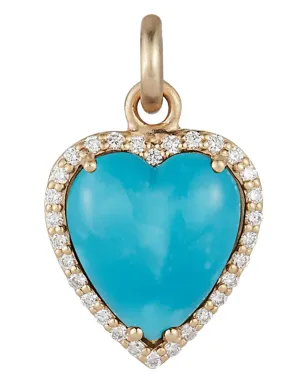 Storrow Jewelry ターコイズ・ダイヤモンド チャーム ネックレス - ゴールド - サムネイル1
