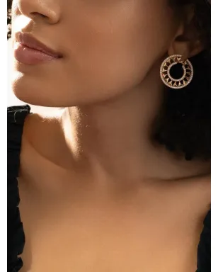 Alessa Jewelry フォース ダイヤモンド イヤリング ゴールド - サムネイル3