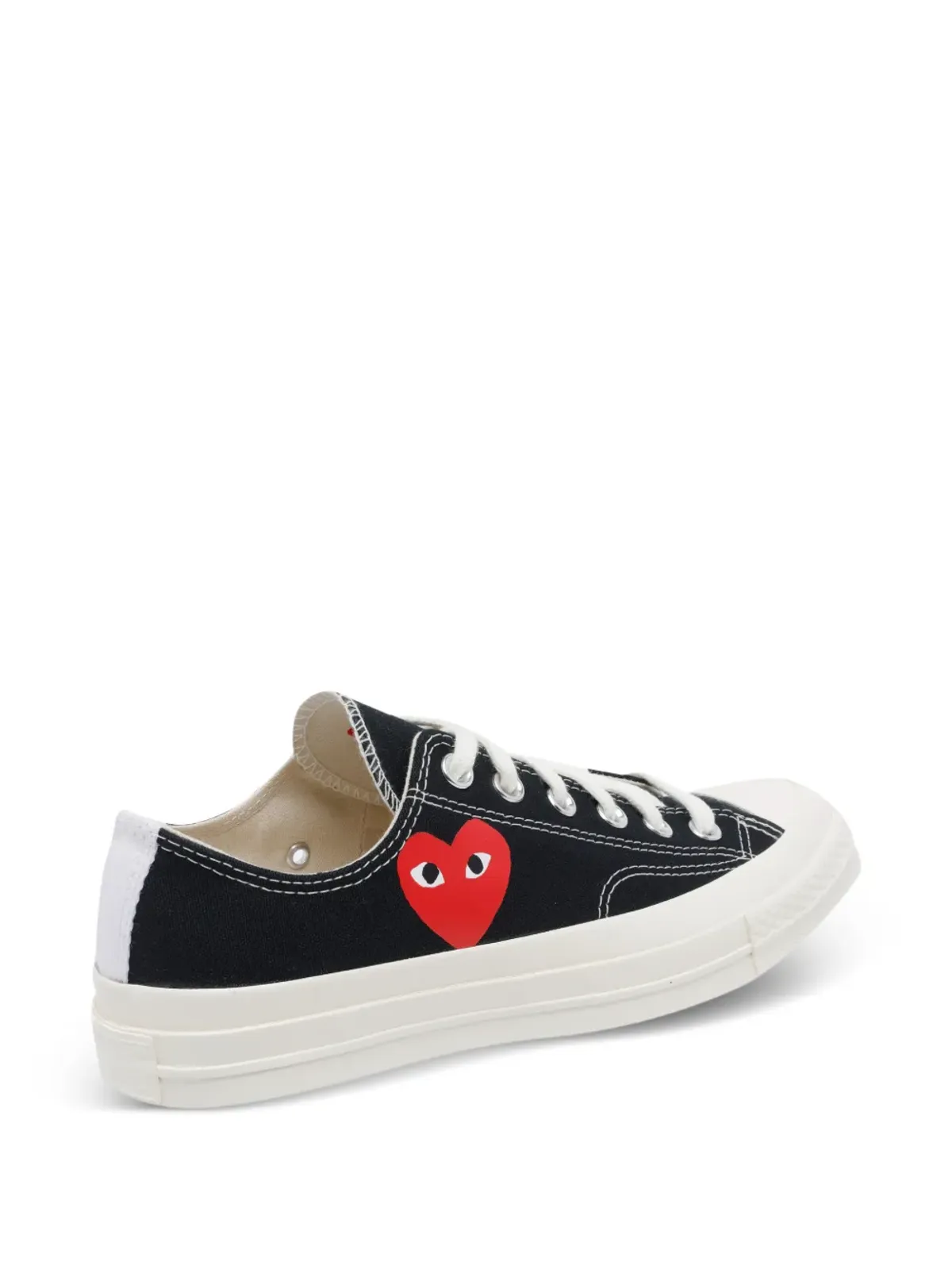Comme Des Garçons Play x Converse チャック70 ハートロゴ スニーカー - ブラック - 画像3