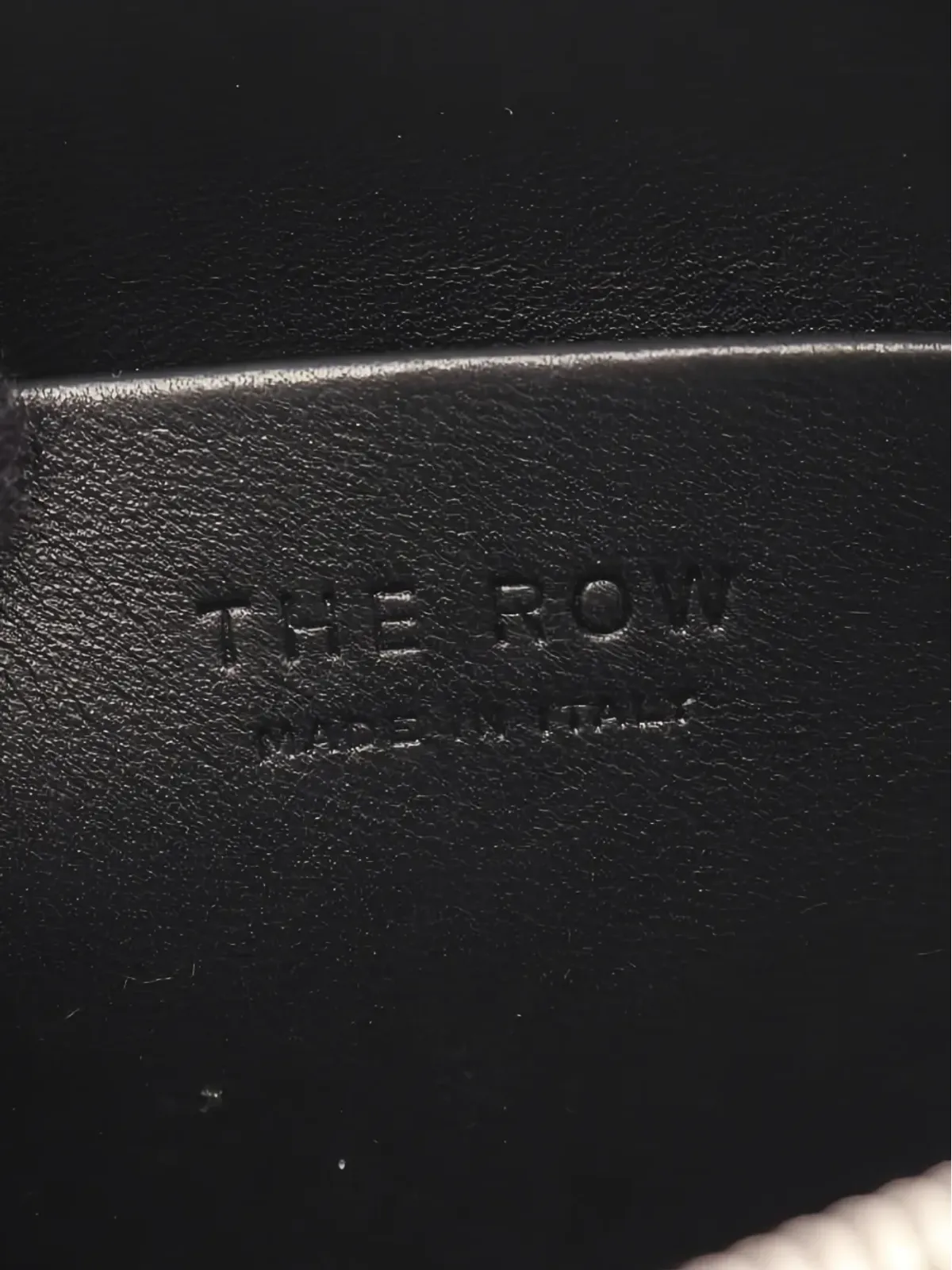 The Row ビンテージ Regent レザー ミニバッグ - 画像4