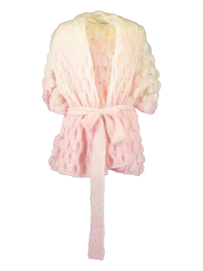 Letanne Letanne Emma kimono cardigan - Pinkの商品画像