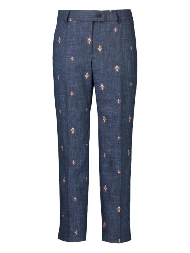 MAISON COMMON MAISON COMMON tulip-embroidered trousersの商品画像