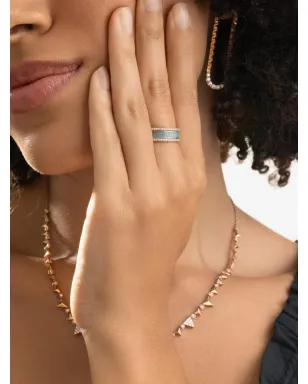 Alessa Jewelry ダイヤモンドボーダーリング - サムネイル3