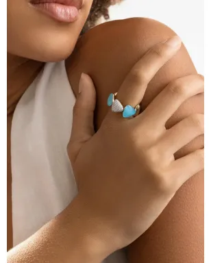 VHERNIER Freccia マルチストーンリング - サムネイル1