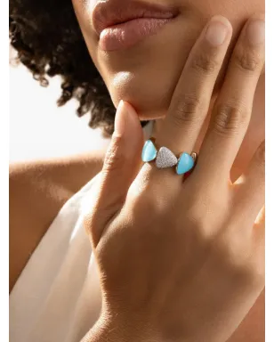 VHERNIER Freccia マルチストーンリング - サムネイル3