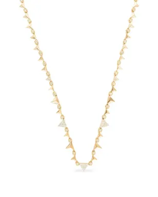 Alessa Jewelry RISING ダイヤモンド ネックレス（ピンク） - サムネイル1