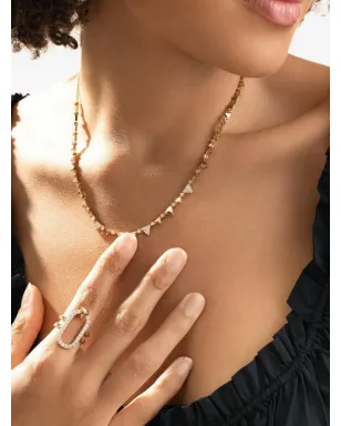 Alessa Jewelry RISING ダイヤモンド ネックレス（ピンク） - サムネイル2