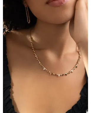 Alessa Jewelry RISING ダイヤモンド ネックレス（ピンク） - サムネイル3