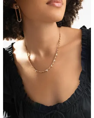 Alessa Jewelry RISING ダイヤモンド ネックレス（ピンク） - サムネイル4