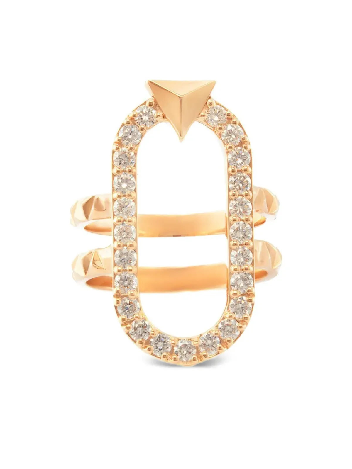 Alessa Jewelry エナジー ダイヤモンドリング ピンク - 画像1