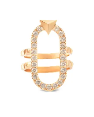 Alessa Jewelry エナジー ダイヤモンドリング ピンク - サムネイル1