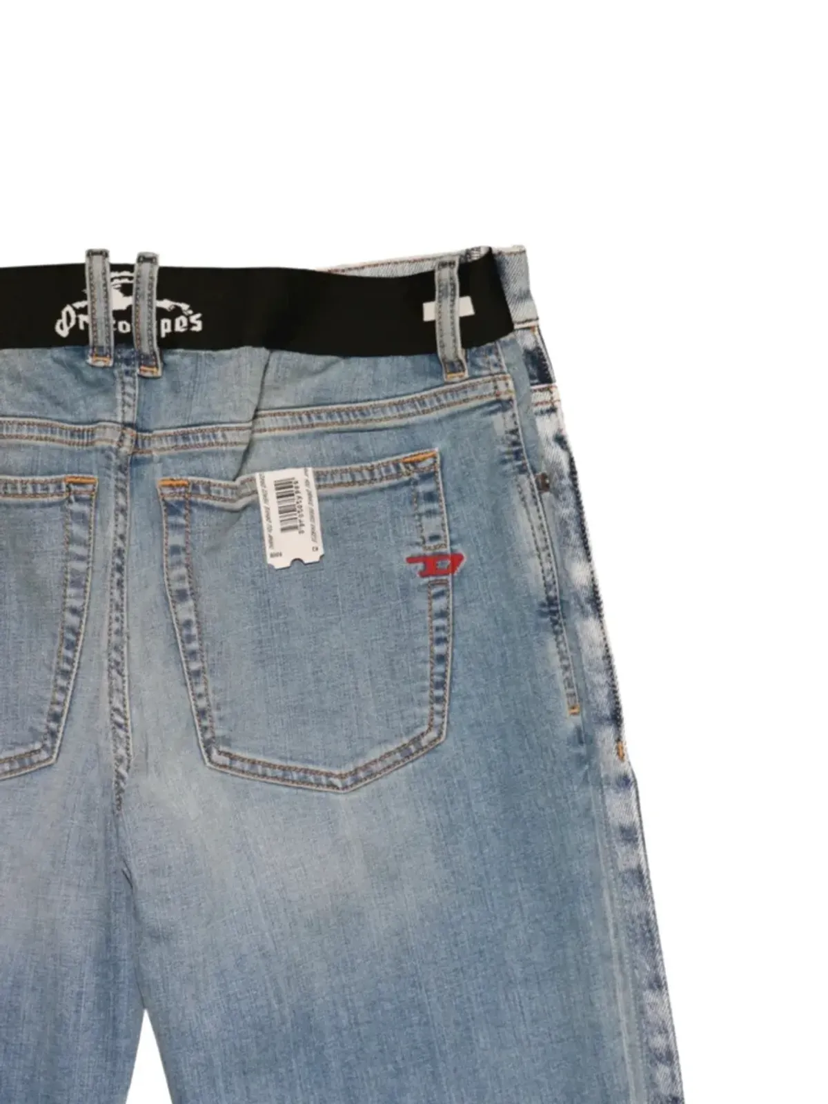 PROTOTYPES x Diesel split-hem jeans - Blue - 画像3
