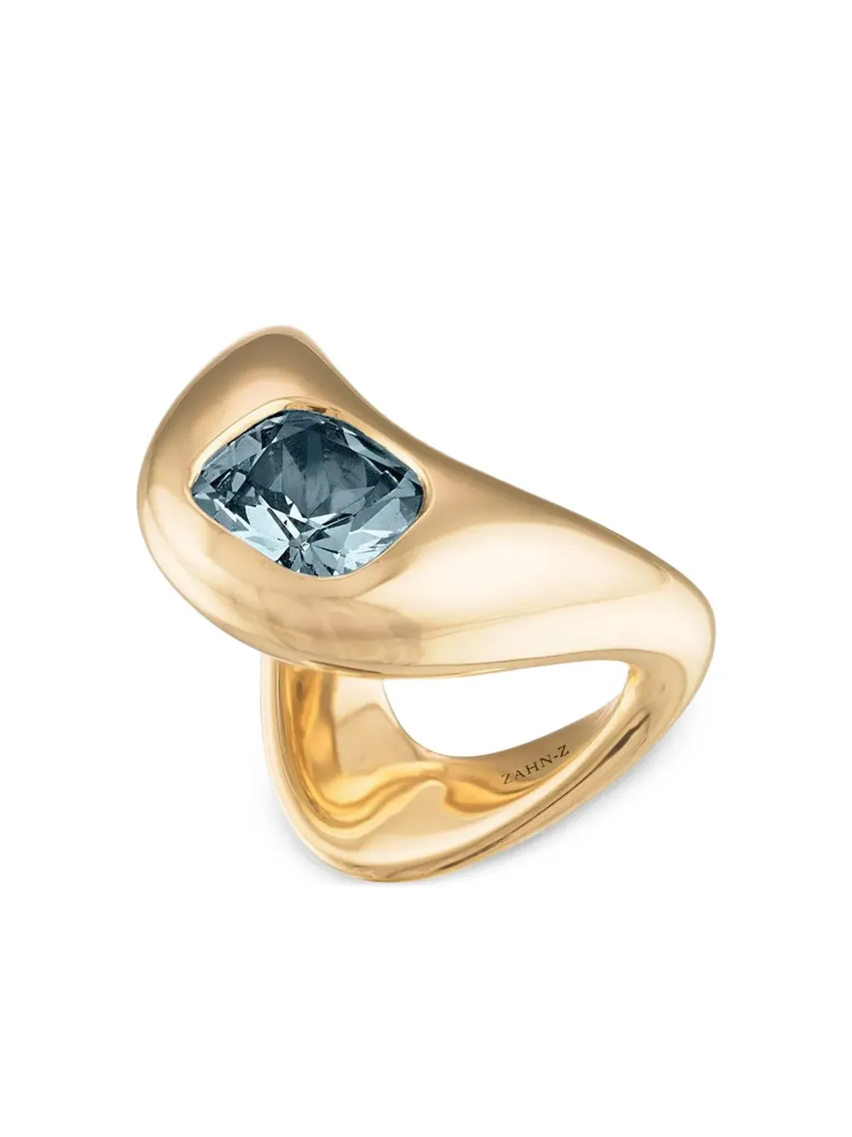 ZAHN-Z ザハ ブルーグレー・スピネル 1.5ct リング - ゴールド - 画像2