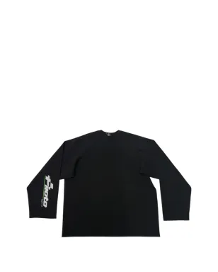 PROTOTYPES ロゴプリント長袖Tシャツ（ブラック） - サムネイル2