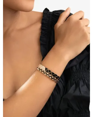 Alessa Jewelry エリクサー ダイヤモンド オニキス ブレスレット - サムネイル3