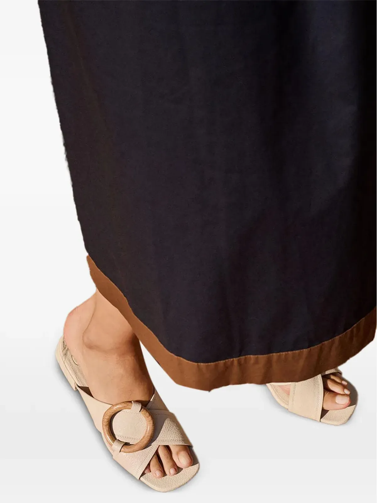 Pedro Garcia Edem circle-detail sandals - 画像5