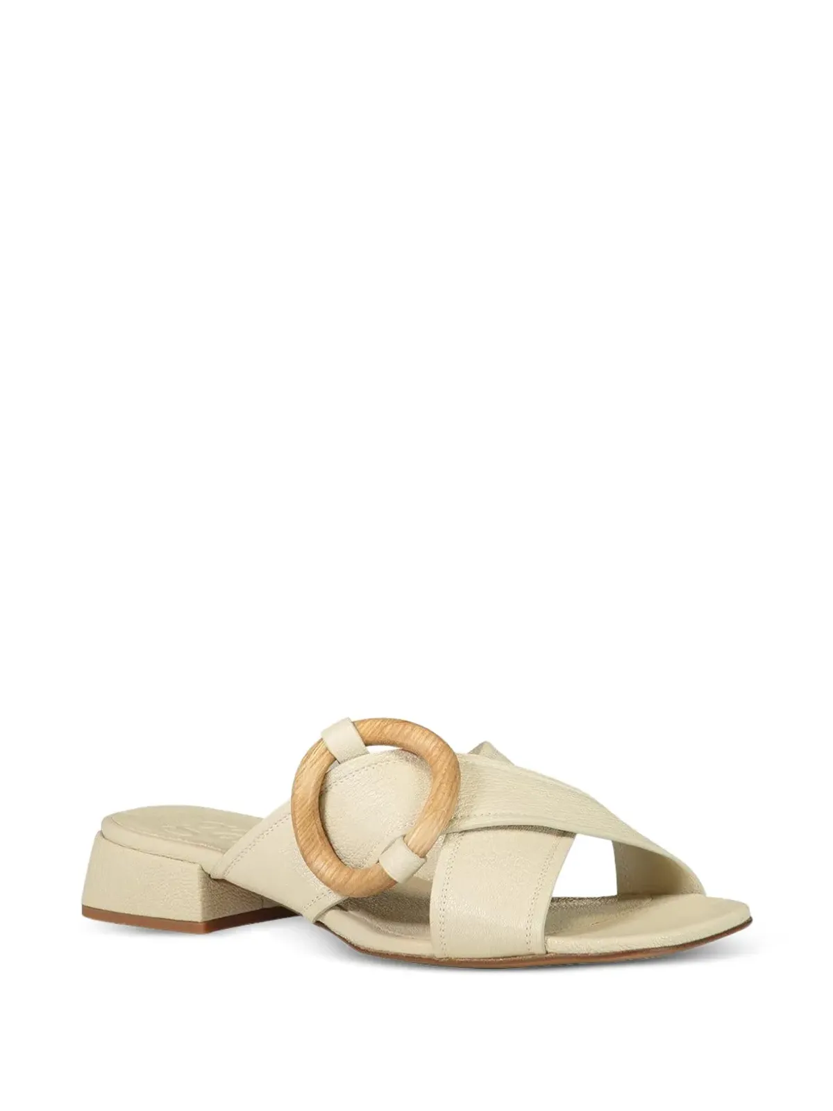 Pedro Garcia Edem circle-detail sandals - 画像2