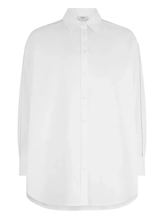 Peserico Peserico 装飾入り長袖シャツの商品画像
