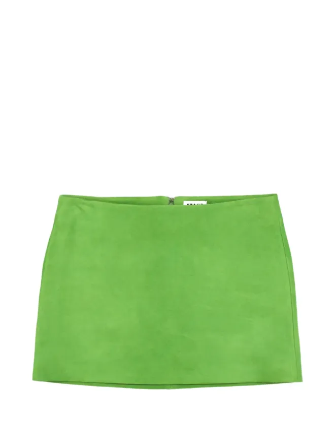 STAUD STAUD Crest mini skirt - Greenの商品画像