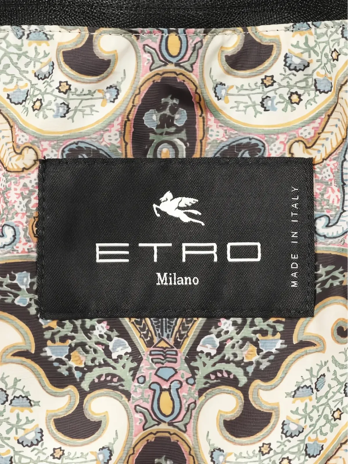 Etro Pre-Owned キルティングフード付きコート - ブルー - 画像3