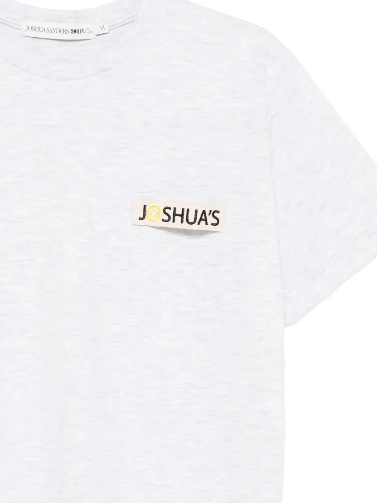 Joshua Sanders スマイリーロゴTシャツ（グレー） - 画像3