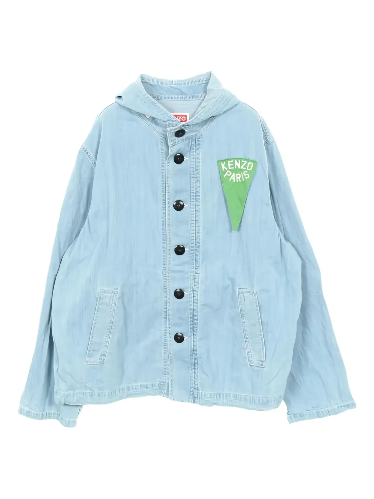Kenzo Pre-Owned セーラー風フード付きジャケット - 画像1