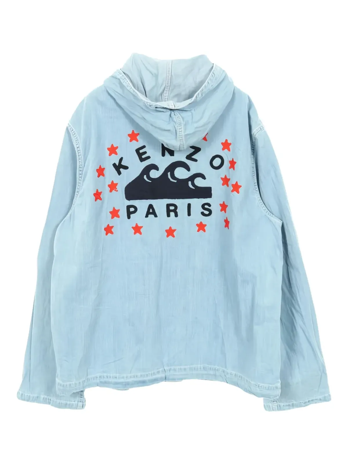 Kenzo Pre-Owned セーラー風フード付きジャケット - 画像2