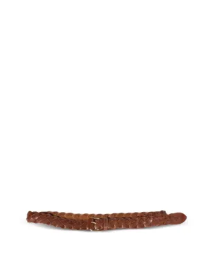 Miu Miu 編み込みレザーベルト - サムネイル1