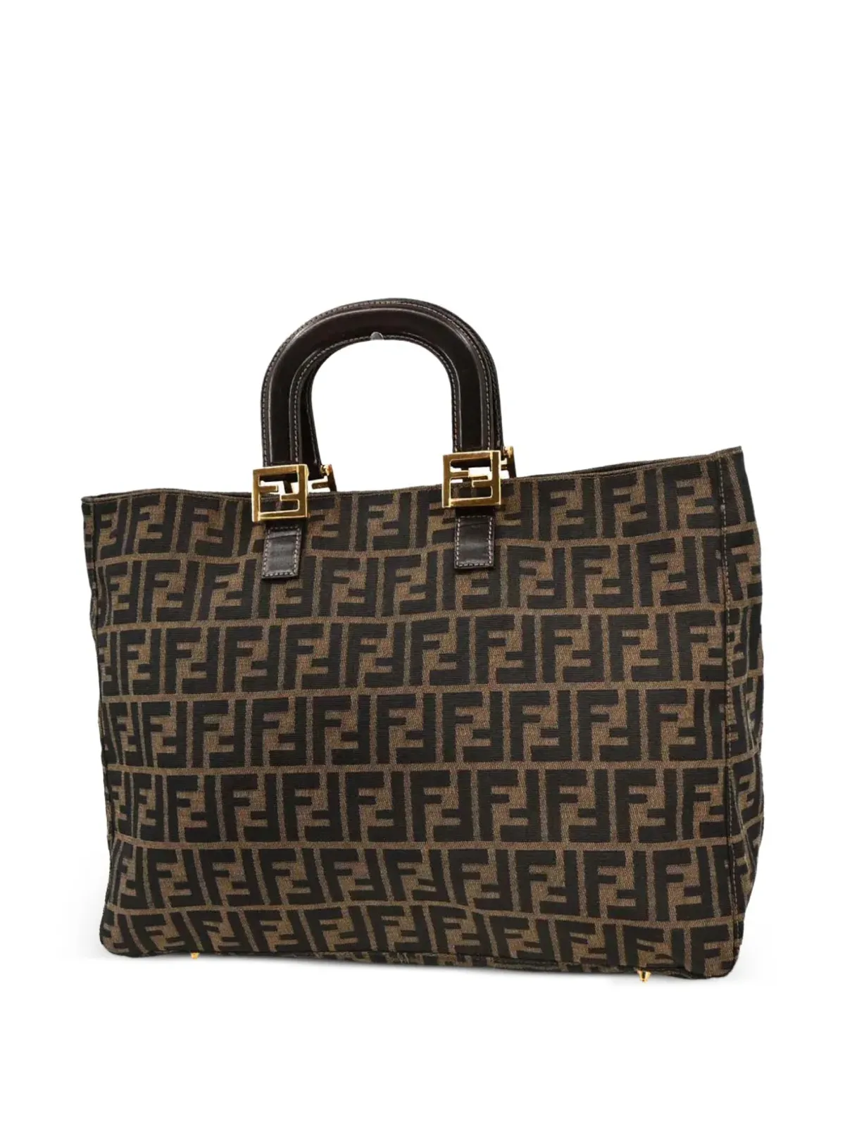 Fendi Pre-Owned Zucca トートバッグ - ブラウン - 画像2