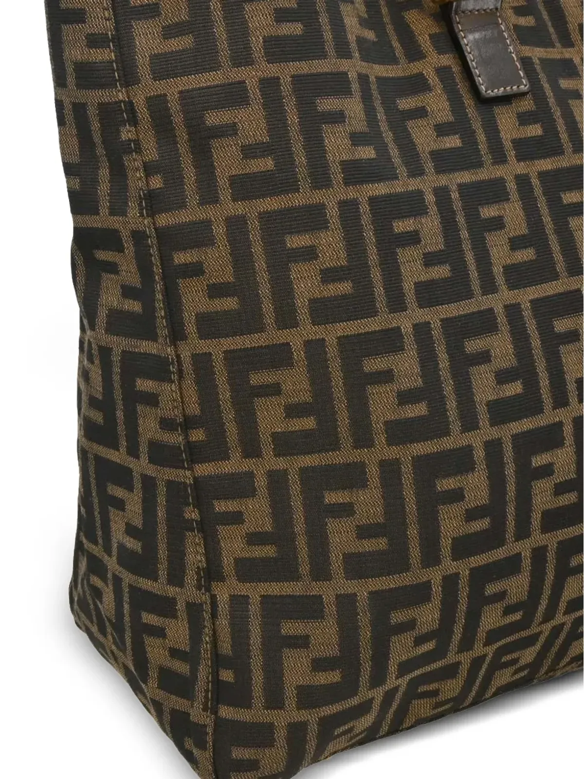 Fendi Pre-Owned Zucca トートバッグ - ブラウン - 画像3