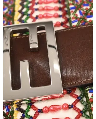 Fendi Pre-Owned バゲットビーズ付きハンドバッグ - サムネイル4
