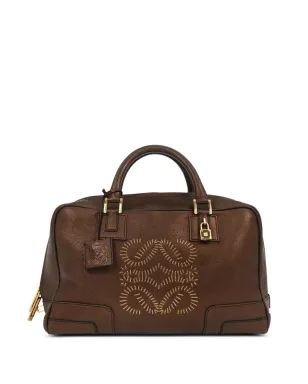 Loewe Pre-Owned アマゾナ レザー トートバッグ - ブラウン - サムネイル1