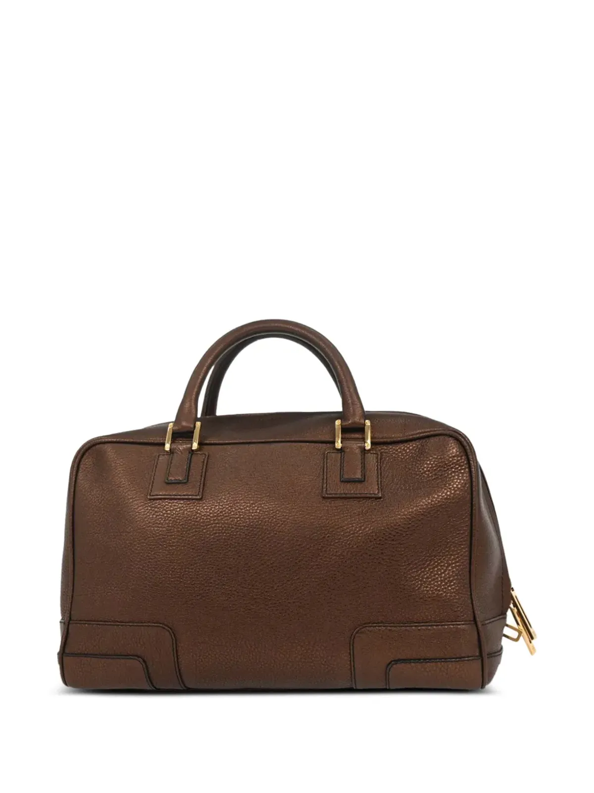 Loewe Pre-Owned アマゾナ レザー トートバッグ - ブラウン - 画像2