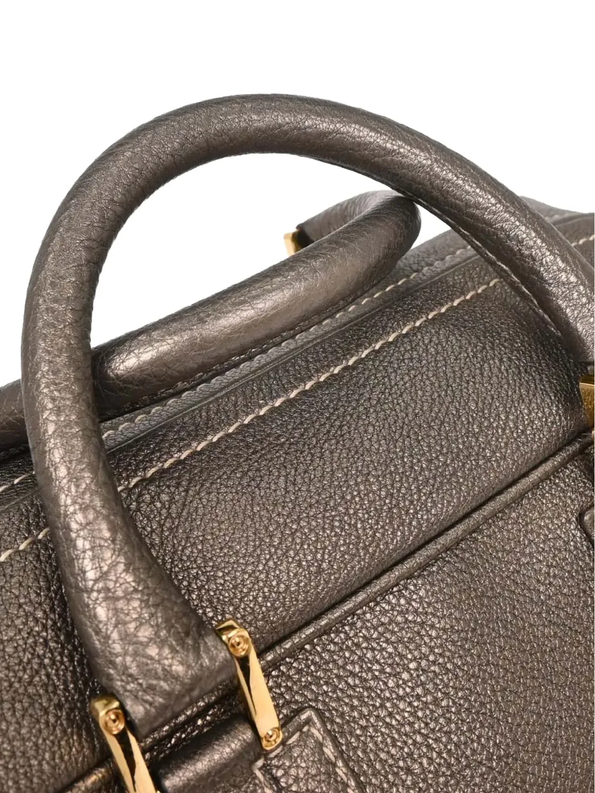 Loewe Pre-Owned アマゾナ レザー トートバッグ - 画像3