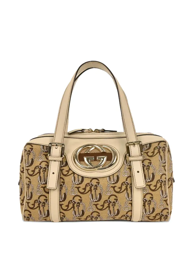 Gucci Pre-Owned Gucci Pre-Owned インターロッキングGGキャンバス ショルダーバッグの商品画像