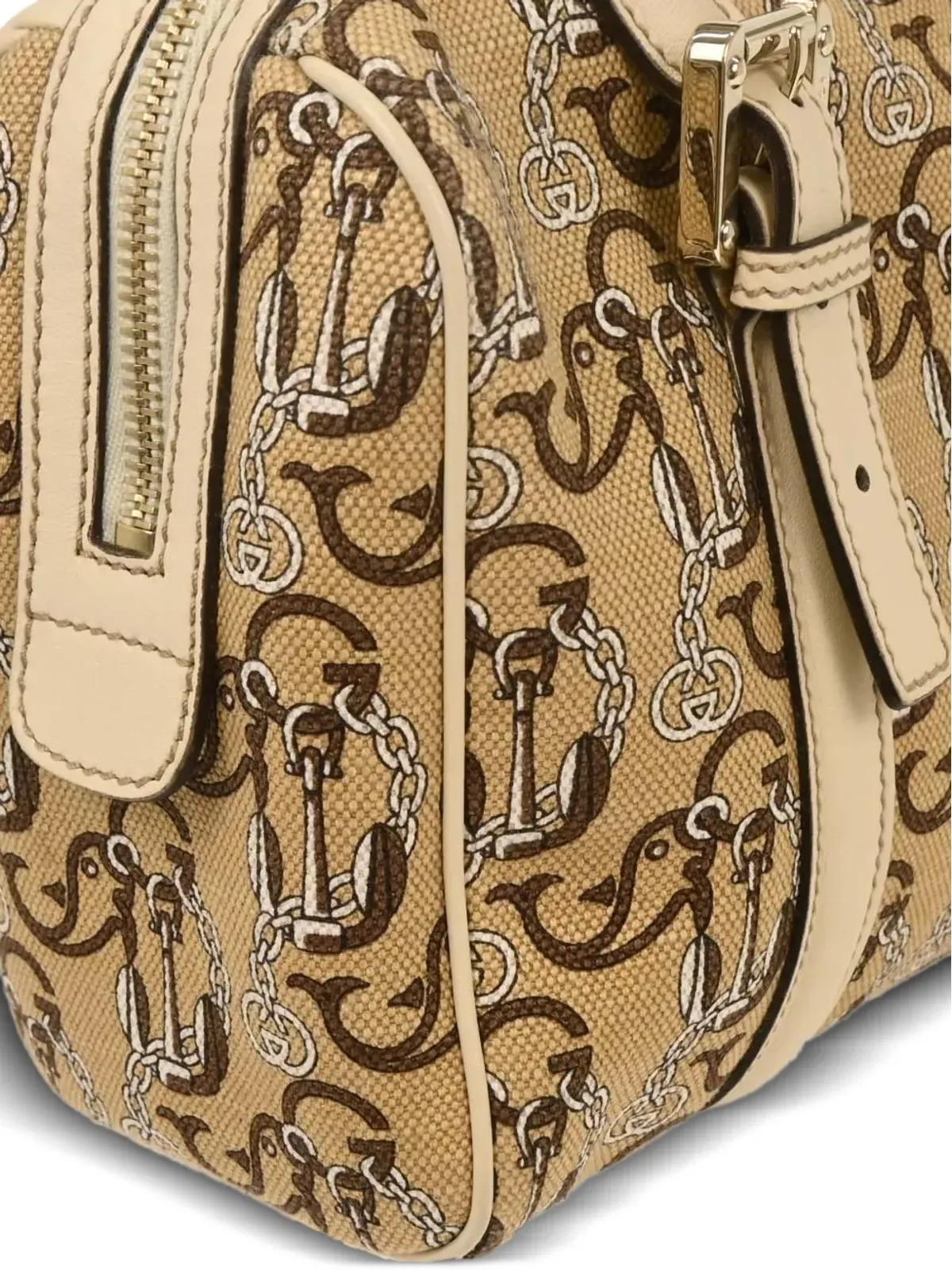 Gucci Pre-Owned インターロッキングGGキャンバス ショルダーバッグ - 画像3