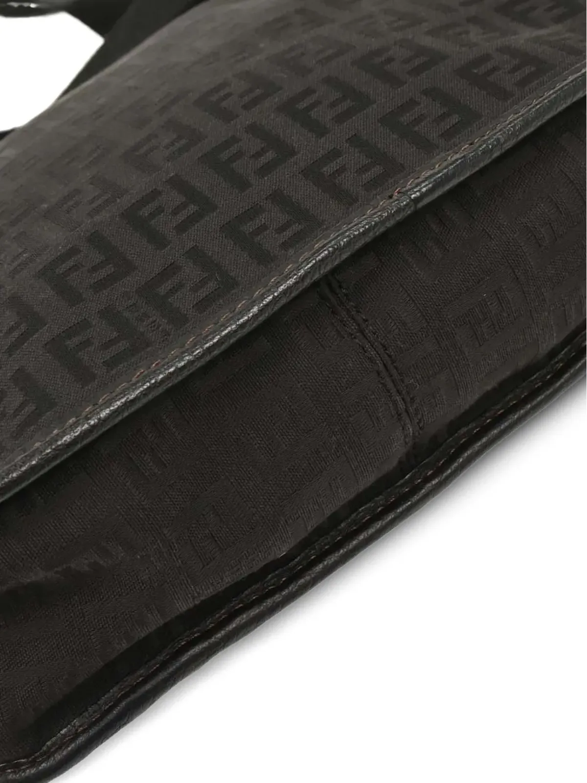 Fendi ズッキーノ キャンバス ショルダーバッグ ビンテージ - 画像4