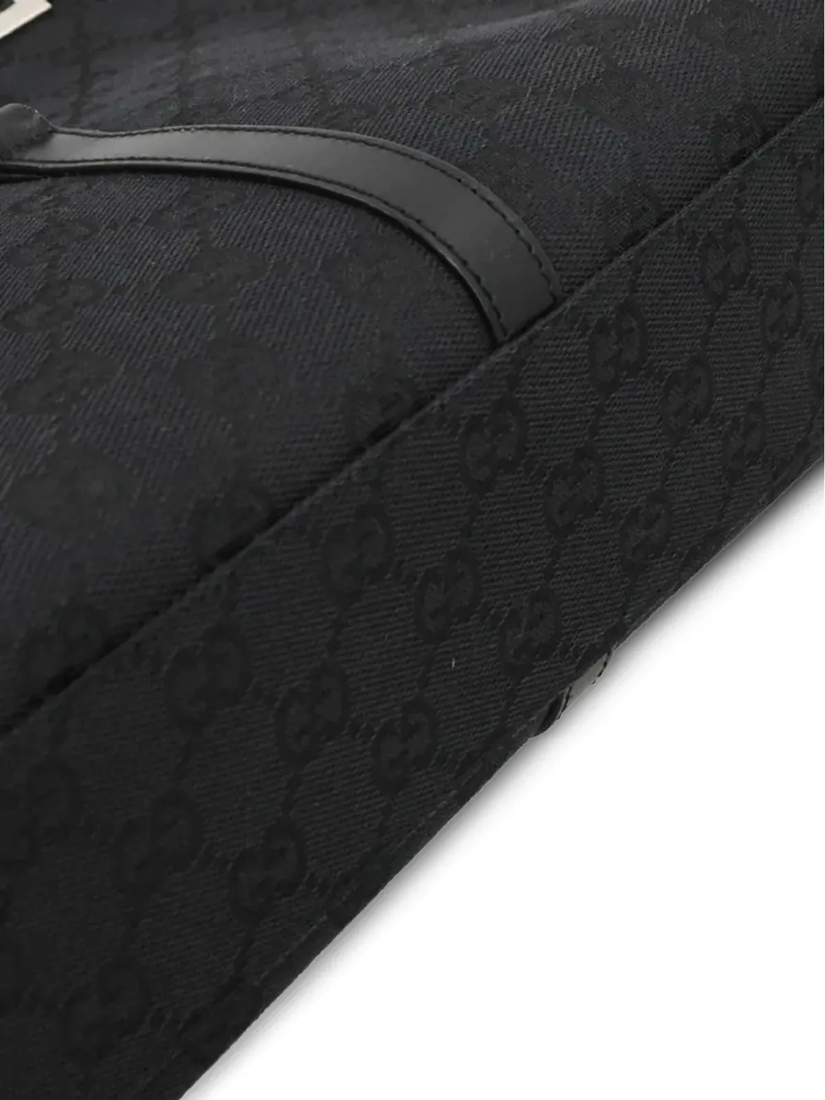 Gucci ビンテージ ジャッキー トートバッグ - ブラック - 画像4