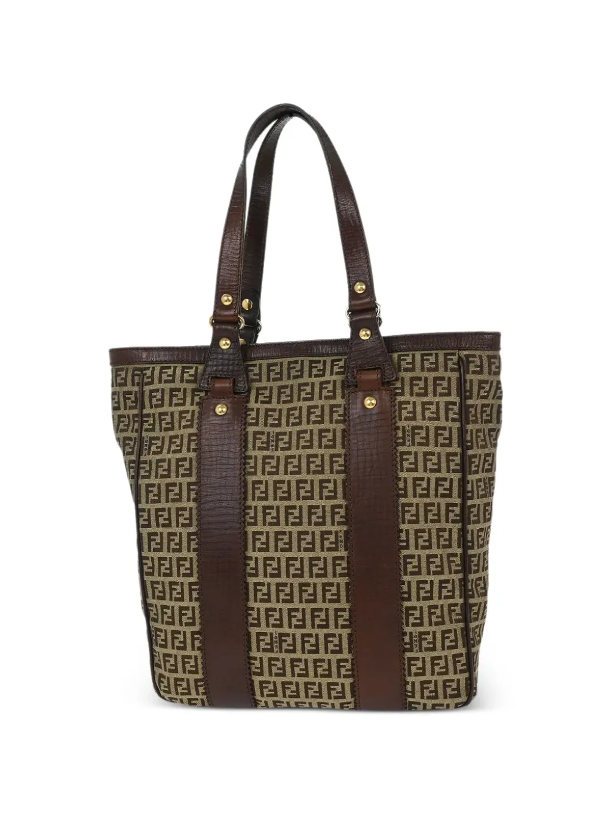 Fendi Pre-Owned 2006年 ズッキーノ キャンバス トートバッグ - 画像2